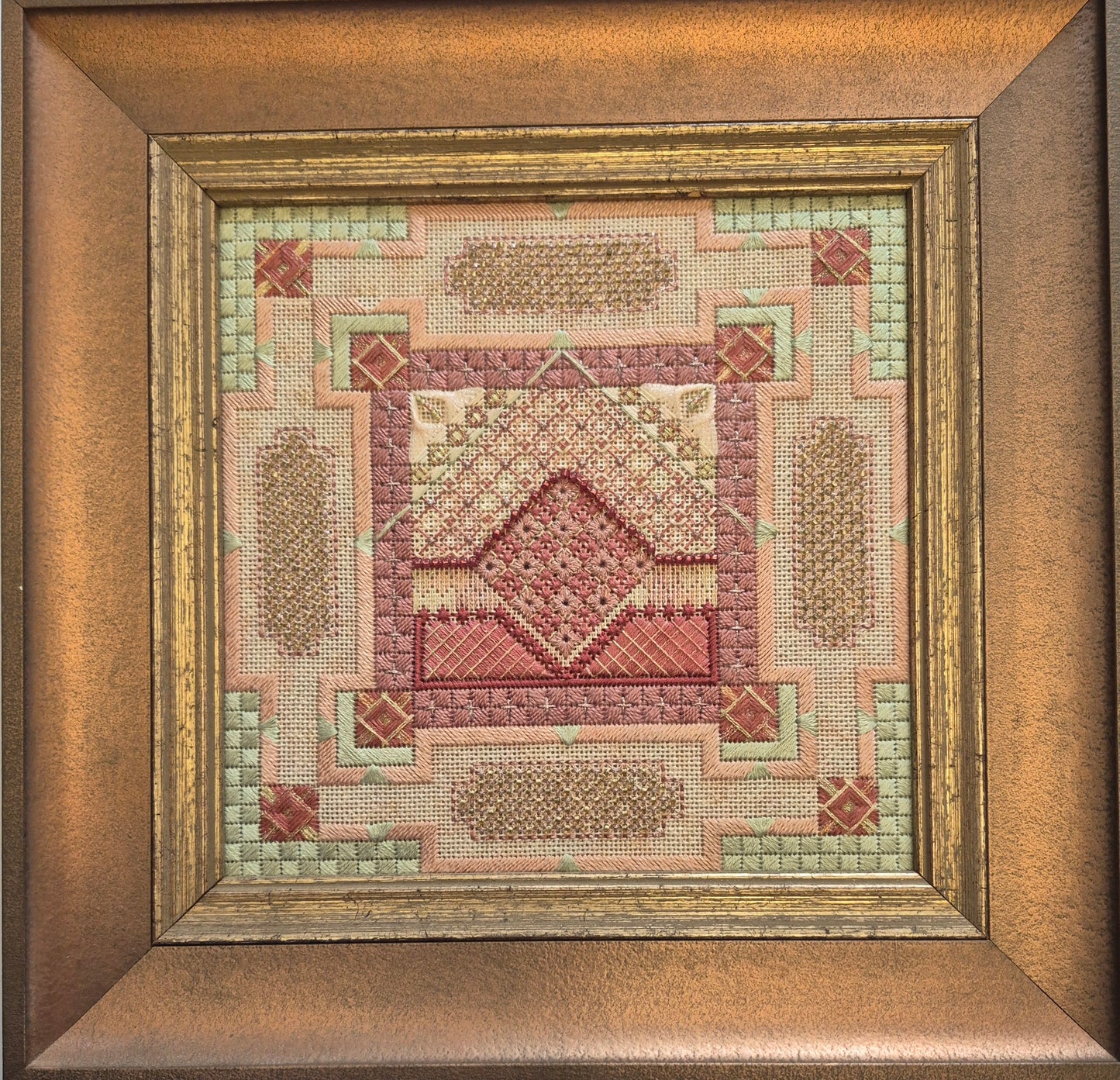 Analogous Fashion Study I by Carolyn Mitchell Designs