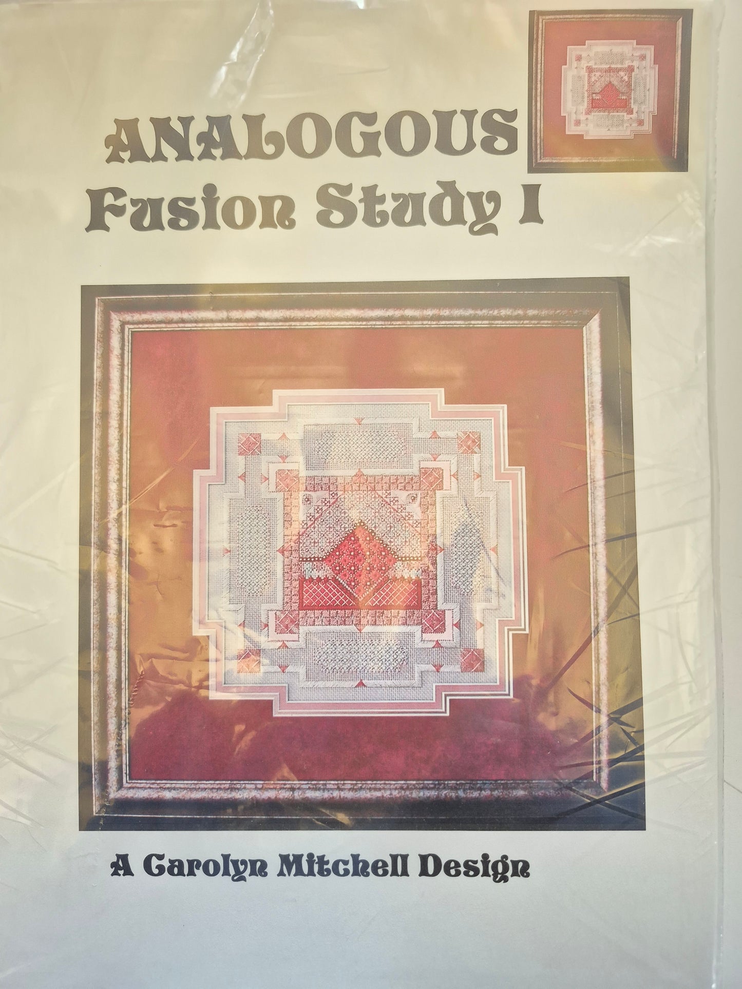 Analogous Fashion Study I by Carolyn Mitchell Designs